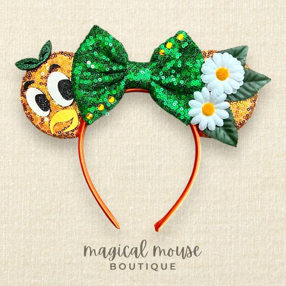 Disney Accessories - Orange Bird Minnie Ears | Walt Disney World-Inspired Mouse Headband